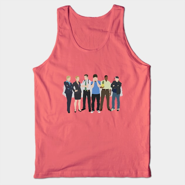 Psych Detective Agency Tank Top by MrSaxon101